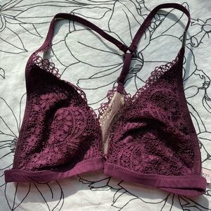 Victoria’s Secret burgundy bralette